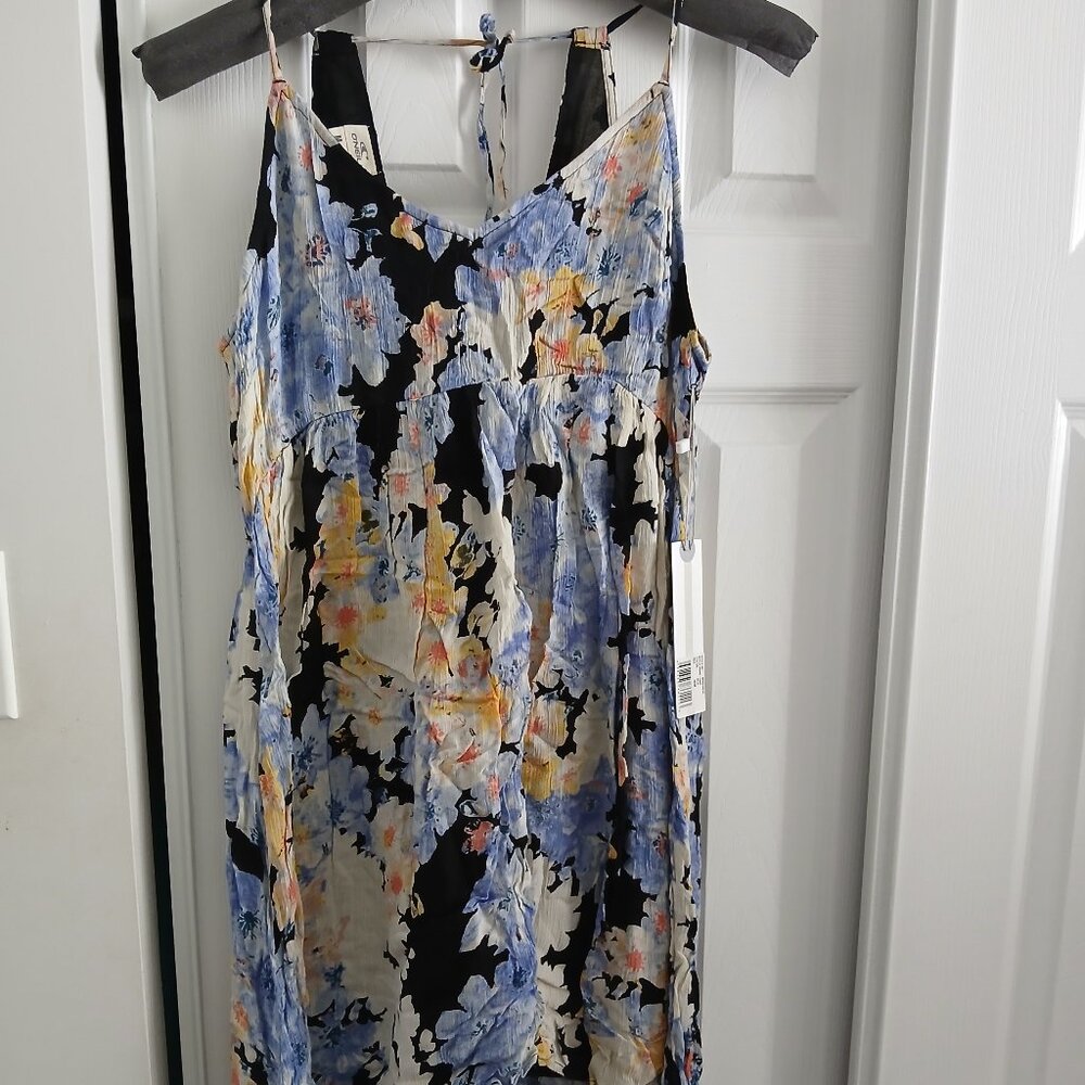 O'Neill Oak Woven Printed-Floral Tank Dress